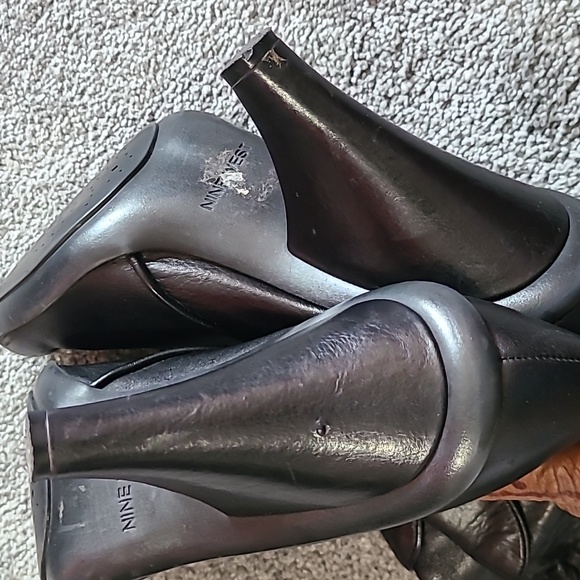 Black size 8.5 leather riding boot - Picture 9 of 10